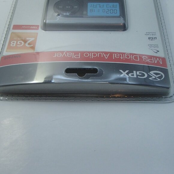 GPX MW240 2GB USB MP3 Digital Music Player w/1.1" LCD - Picture 8 of 10